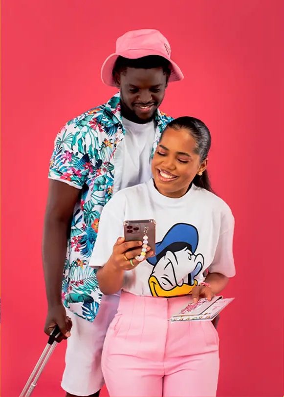 Campanha ChequeBem — casal